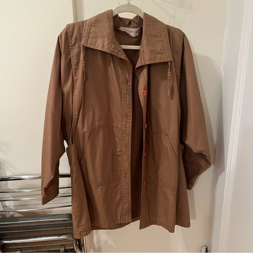 Vintage Tan Women's Lightweight Coat